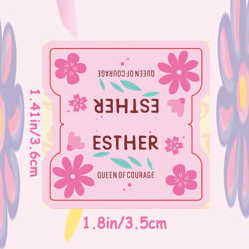 Bible Tabs Pastel Bloom-Soul Nourishing Book Summaries-75 Peel-And-Stick Laminated Bible Tabs for Men Women,Bible Study Supplies