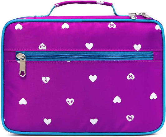 Kids Bible Covers for Girls Adventure Study Bible Carrying Case Carrier Purple C