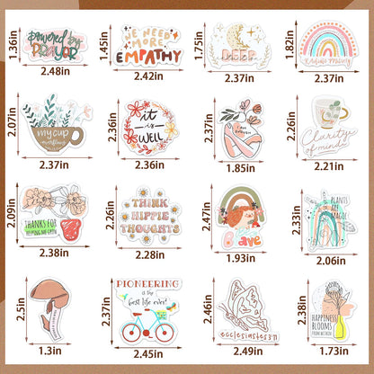 Bible Verse Stickers, Inspirational Christian, Boho Bible Prayer Board, Religious Faith Phrase Stickers Study Supplies for Journaling Scrapbook,Amazon Is Banned,415-10303-I