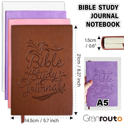 S.O.A.P Method Bible Study Journal, Prayer & Devotional Notebook, Religious Gift for Men Women